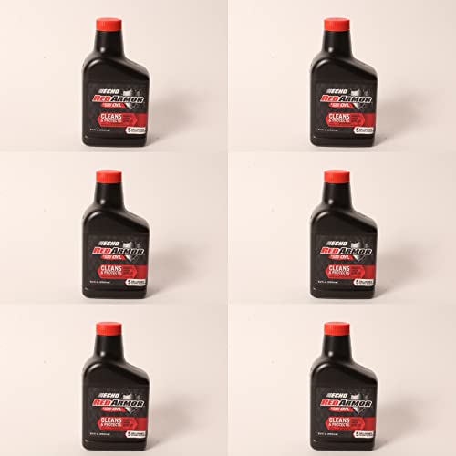 Echo 6550005 Red Armor 2 Cycle Oil 5 Gallon Mix 50:1 12.8 6 PK