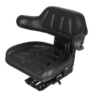 Seat Assembly - Grammer Style Vinyl Black fits Massey Ferguson 165 135 50 50 fits John Deere 2030 2040 fits Ford 2600 4000 4600 3000 6610 7610 2000 3600 4110 fits FIAT fits Kubota fits Massey Harris