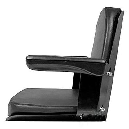 Complete Seat w/Flip-up Arms, Compatible with Allis Chalmers 7010 7030 7050 8010 CS140-1V