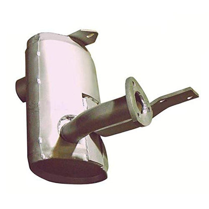 87704573 Muffler With Bracket Fits Ford New Holland Industrial Models 455C 455D 555C 555