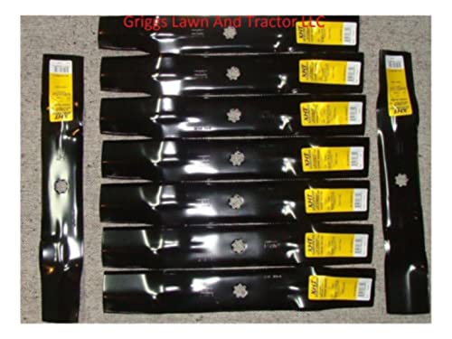 Mower Blades GX21784 or GY20852 LA140 LA145 LA165 D140 D150 160 QTY9