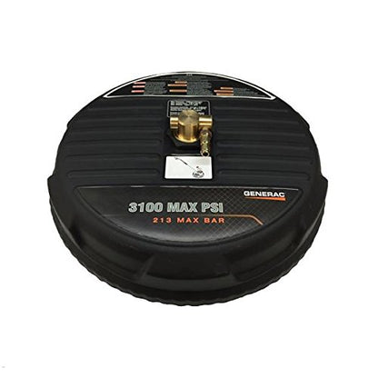 Generac 6132 High Pressure 15" Surface Cleaner - Fast & Uniform Cleaning - Compatible with up to 3100 PSI Pressure Washers - Durable Construction - Adjustable Quick-change Connector
