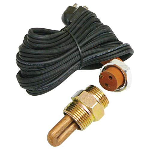 Engine Block Heater 400 Watts 3/4" Made for John Deere Massey Ferguson NPT 50 +
