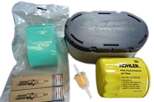 Engine Service Maintenance Tune Up Filter Kit Fits Kohler 7000 KT740 w/Pro Filtration Bad Boy ZT Elite Lawnmowers (1)