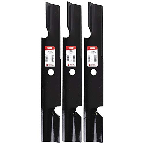 Set of 3 92-209 Blade Exmark 20.5" High Lift Replaces Exmark 103-6383