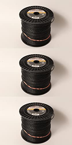 Echo 3 PK 330105075 .105" Black Diamond Trimmer Line Spool 1,132' Square Twisted