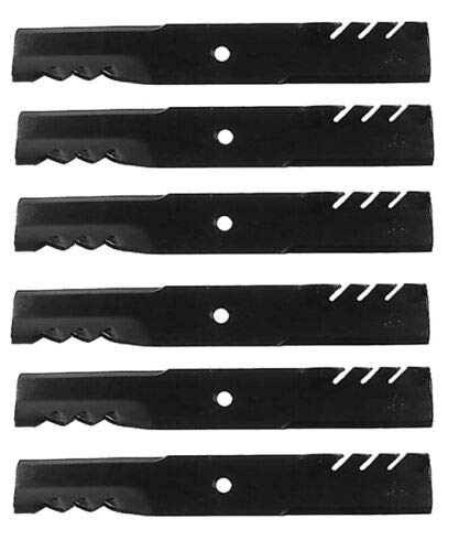 (6) 96-319 Gator G3 Blades for Exmark 60" Lazer Z 633483 613111