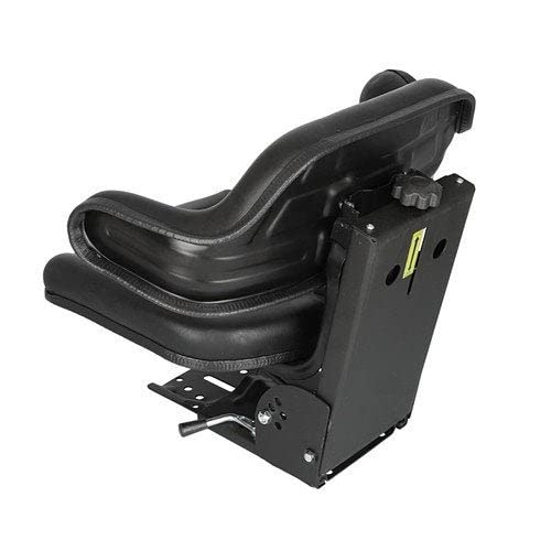 Seat Assembly - Grammer Style Vinyl Black fits Massey Ferguson 165 135 50 50 fits John Deere 2030 2040 fits Ford 2600 4000 4600 3000 6610 7610 2000 3600 4110 fits FIAT fits Kubota fits Massey Harris
