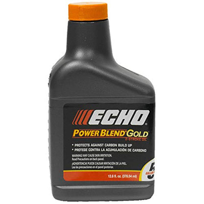6PK Echo Oil 12.8 oz Bottles 2 Cycle Mix for 5 Gallon - Power Blend 6450005