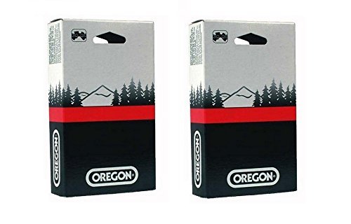 2 Pack, Oregon 90PX050G Low Profile 3/8-Inch Pitch 0.043-Inch Gauge 50-Drive Link Saw Chain, For Stihl 61PMMC3 50, 14" Bar