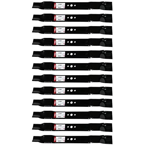 Replaces 12PK 22" Oregon 195-021 Mulch Blade Compatible with Walk Behind Craftsman 141114, 157101, 406713 & Husqvarna 532406713, 532850973, 51DH, 56C, 56CS