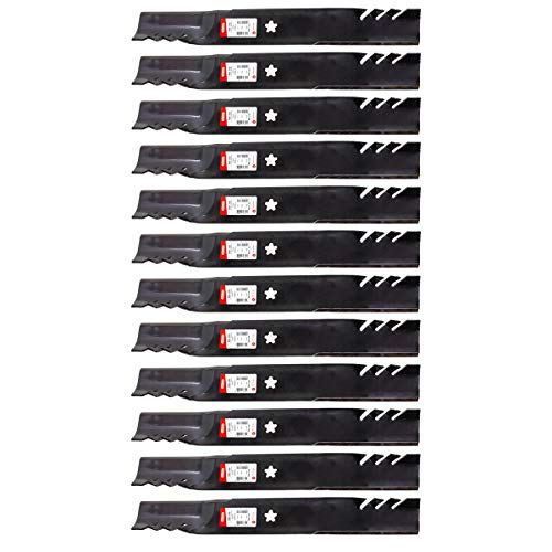 Replaces 12PK Oregon 596-370 G5 Gator Mulching Blades for AYP Ariens Craftsman 405380 532405380 403107