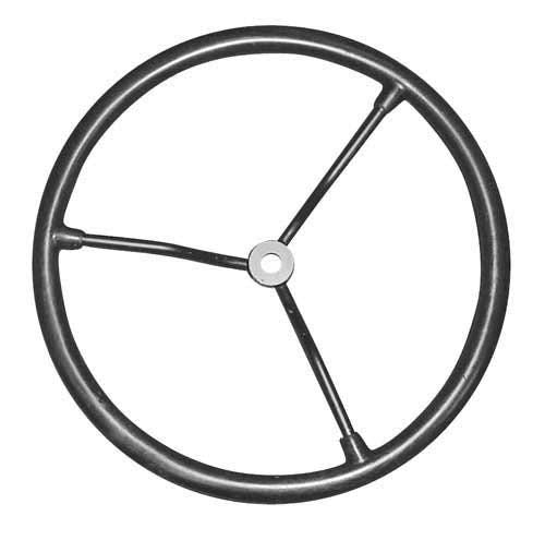 Steering Wheel - Black fits Ford 2N 9N E0NN3600AA fits Massey Ferguson 85 2135 35 TEA20 356 TO30 204 205 TO20 203 20 88 65 TO35 Super 90 303 TE20 202 50 135 40 1001 180576M1 fits Massey Harris 50
