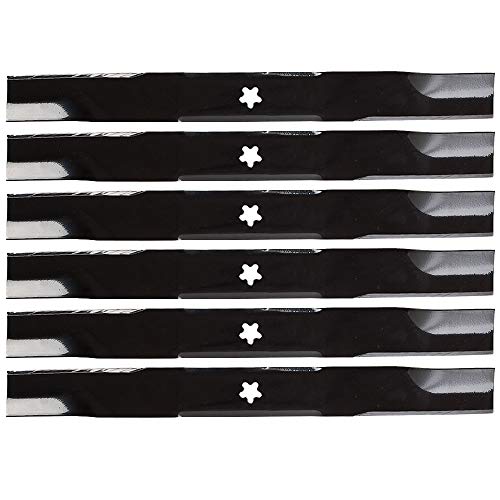 Oregon 95-077 Mower Blade Replacement for Husqvarna 574870801 575240701 GT52XLS Lawn Tractors 6-Pack
