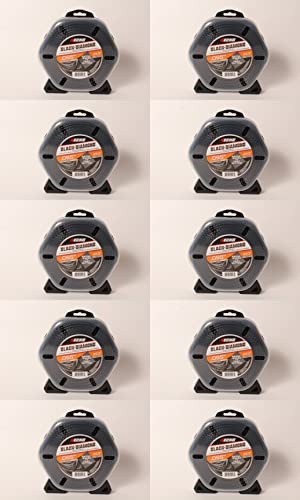 Echo 10 PK 330095071 .095" Black Diamond Trimmer Line Spool 253' Square Twisted