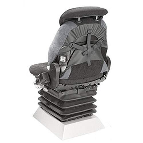 PGR866 New Universal 2 Piece Grammer Protector Seat Cover Set Gray Black Cloth