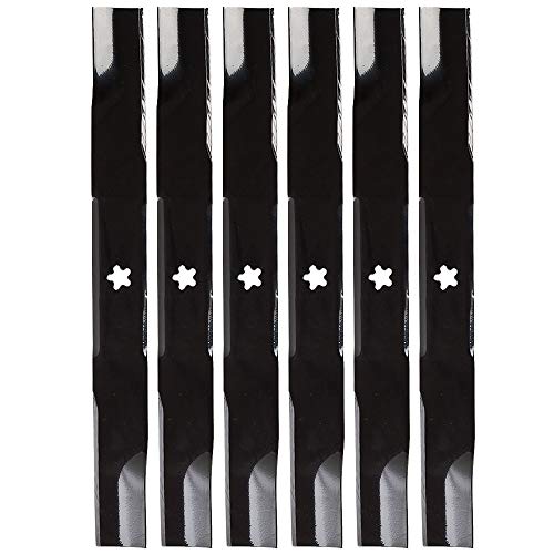 Oregon 95-077 Mower Blade Replacement for Husqvarna 574870801 575240701 GT52XLS Lawn Tractors 6-Pack