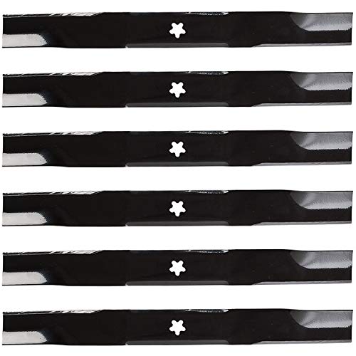 6PK Oregon 95-077 Durable Blades for 52" Husqvarna 574870801, 575240701