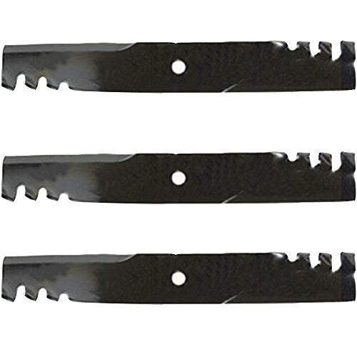 B1PD2007 Pack of 3 Mulching Blades for Dixie Dixon Gravely Mower Models