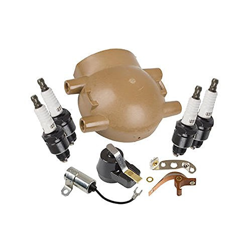 Tisco MTK6FFR Master Tune Up Kit for Ford 4 Cylinder Tractor with Front Mount Distributor
