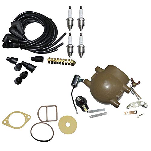 Aftermarket Ignition Tune Up Kit for Ford 9N 2N & 8N Tractors with Front Mount Distributor