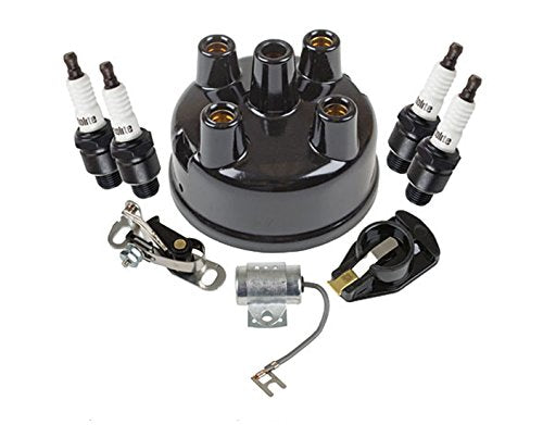 Woods Tisco MTK7FAR Ignition Tune Up Kit for Ford New Holland Tractor with Side Mount Distri