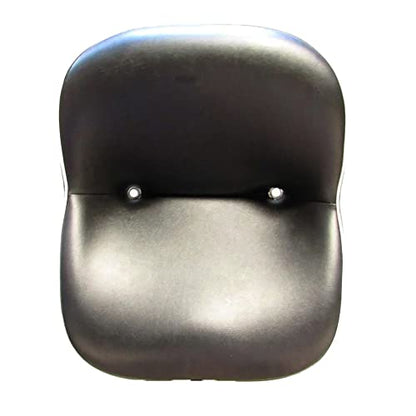 Seat Assembly Vinyl Black with Orange Steel Backed Seat Kubota L245 L275 L235 L185 L345 M4500 B8200 L175 L2350 L225