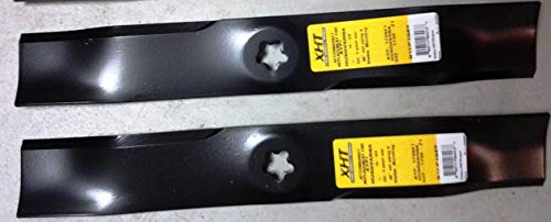 DMMA2434D Set of 2 Heavy Duty to fit MTD Fits Cub Cadet Mower Blades 742-04290 942-04290 742-04244 942-04361