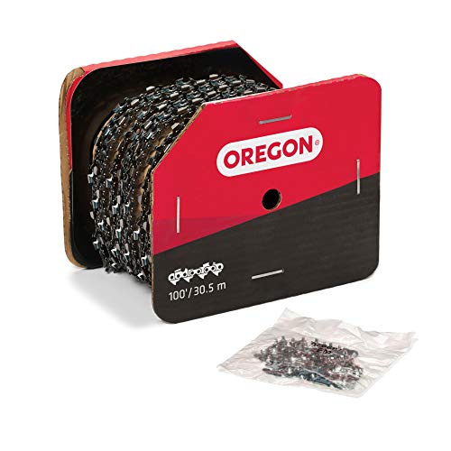 Oregon 72LPX100U 100-Foot Reel of Super 70 Chisel Chain, 3/8-Inch Pitch, .050" Gauge