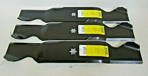 XHT 3 USA HD Blades Compatible with CUB Cadet 54" SLT 1554 SLTX 1054 GTX 1054 RZT554 SLTX 1054