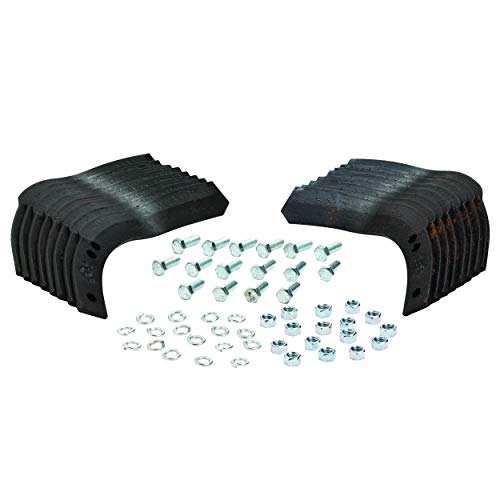 Oregon 84-101 Tiller Tine Set Replaces Troy Bilt 1901118, Black