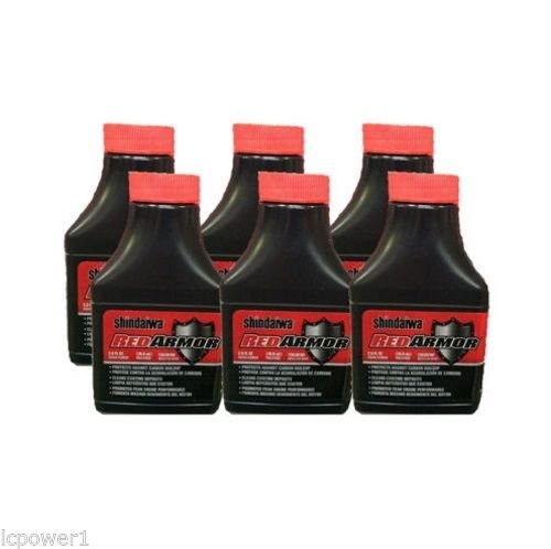 [ECH] [6550001] ECHO Red Armor 6 Pack 1 Gallon Mix of 2-Cycle Oil 2.6 Oz