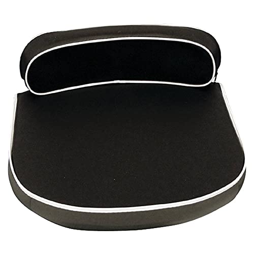 Complete Tractor New 1210-1602 Seat Cushion Set Compatible with/Replacement for Massey Ferguson Tractor - 181326M1 181324M1 Black