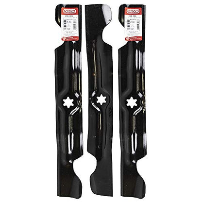 Oregon Set of 3 Blades 198-086 Replaces 742-04053A 742-04123 942-04053C 954-04053