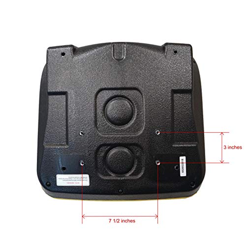 A & I Products Seat, 18", YLW VINYL Parts. Replacement for John Deere Part Number VG11696