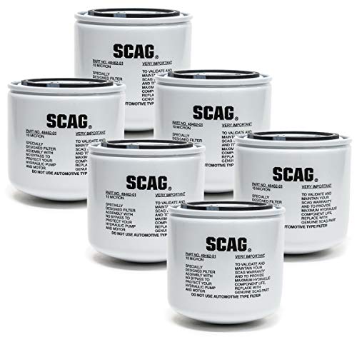 Scag 6PK Genuine OEM Transmission Hydro Filter 48462-01 7027164YP M131053