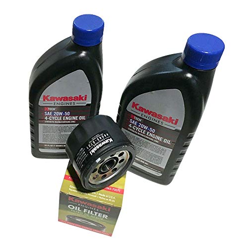 99969-6298 Kawasaki Engine Oil Change Kit 49065-0721 49065-7007 20W50 Synthetic