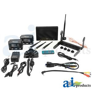 A&I Products CabCAM Video System,Wireless Replacement for Ford 7" Screen