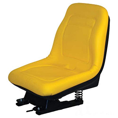One New Seat W/Slide Track Suspension Fits John Deere Models AM124294 AM124294-A