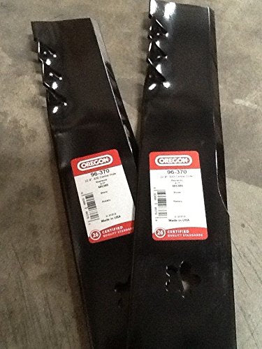 96-370 Set of 2 (1 pair) 22 7/8" Gator blades fit 46' 5 star husqvarna mowers ,product_by: parts_and_pages_for_you_46191931776924