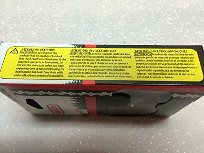 2 Pack Oregon 72LGX081G Chainsaw Chain 24" 3/8 .050 81 DL