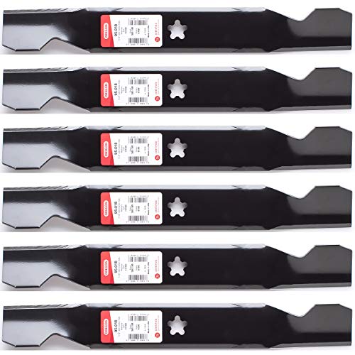 6PK Oregon 95-018 Replacement Blades for 50" Husqvarna 137380, 156468, 532137380
