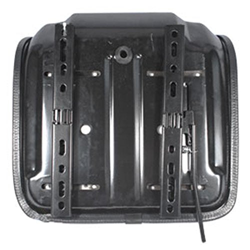 LGS100BL New Black Seat (w/Slide Adjustment Track) Made to Fit Ford/New Holland Tractor Models TN65F TN75F TN90