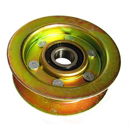 Mower Deck Rebuild Kit Blade Spindle Idler Belt Wheel Fits John Deere 48 inch L120 L130 GX20305 GX20250 GX10168