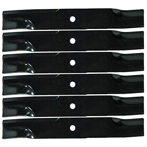 6PK Oregon 91-508 Blades Replacement for Dixie Chopper 50" Cut 30227-50 30227-50H 30227-50V