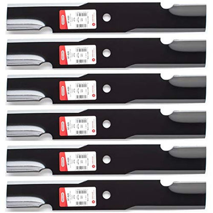 6PK Oregon 91-620 Blade for 48" Scag 48110 481706 482877 Lesco 21871 50111 Hustler 601123