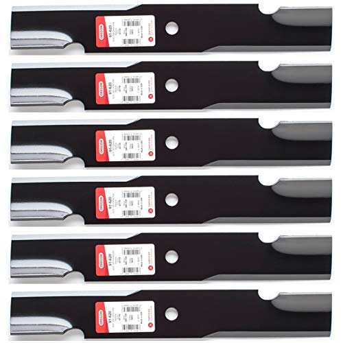 6PK Oregon 91-620 Blade for 48" Scag 48110 481706 482877 Lesco 21871 50111 Hustler 601123