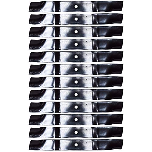 Replaces 12PK Oregon 93-011 High Lift Blades Compatible with Husqvarna 61" ZTH6123 ZTH6125 ZTH6126 ZTH6127