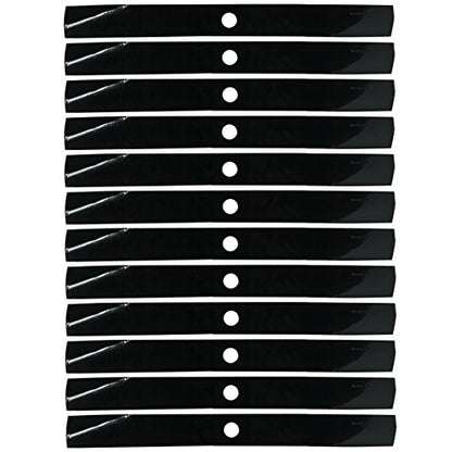 12PK Oregon Blades 91-493 Replacement for Kubota 76553-34330, 70000-25002 B2150D, F2560, F3060