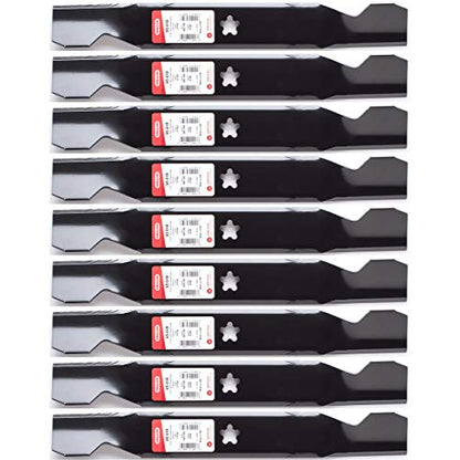 9PK Oregon 95-018 Replacement Blades for 50" Sears 137380, 156468, 532137380